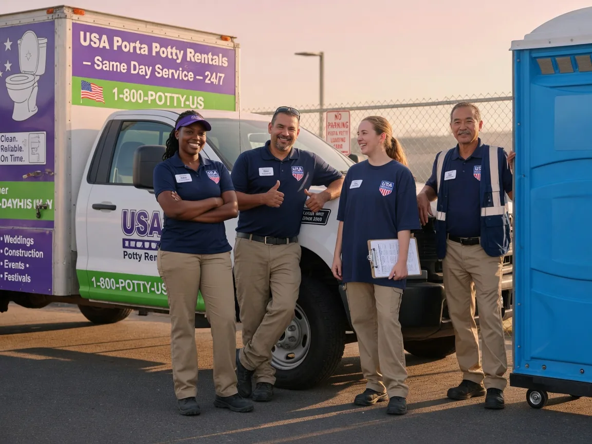 Porta Potty Rental company in Aleppo, PA